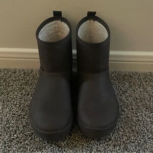 CROCS Dark Brown Winter & Rain Boots